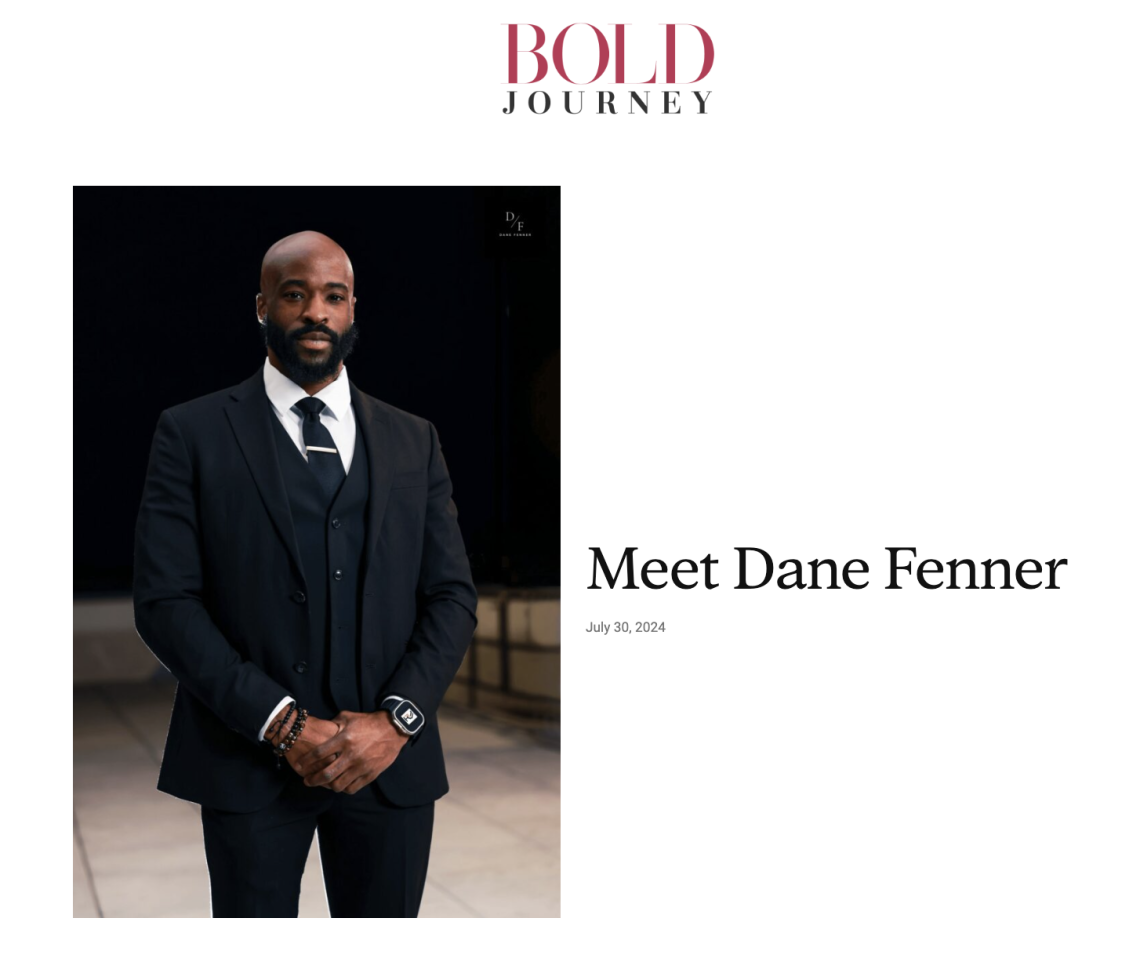 Bold Journey Dane Fenner